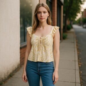 Patrons of Peace Flowy Top
